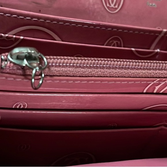 Authentic Cartier Pink Patent Wallet - Picture 12 of 16